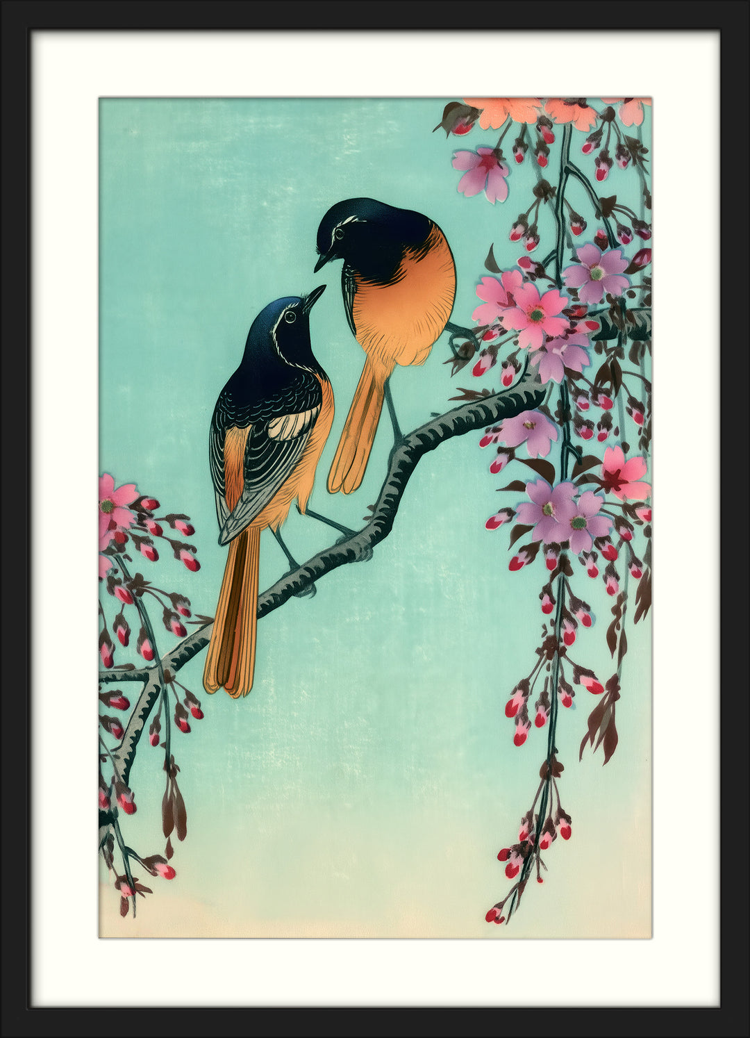 Japanese Bird Wall Art
