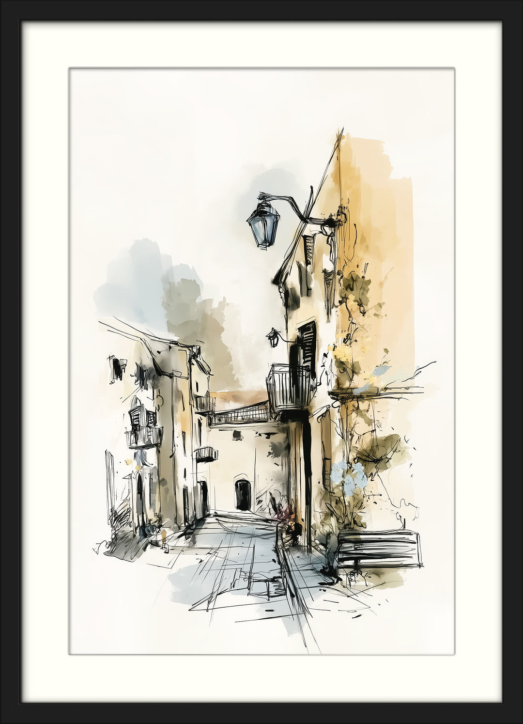 European Street Wall Art Prints