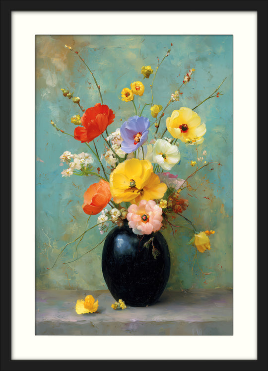 Floral Vase Art Print