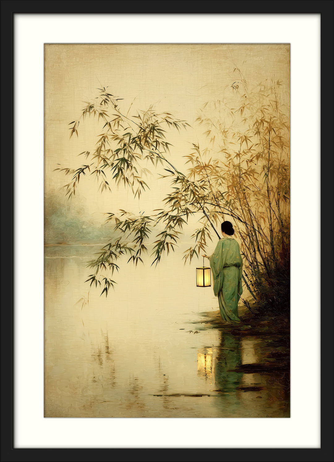 Japanese Bamboo Art Print