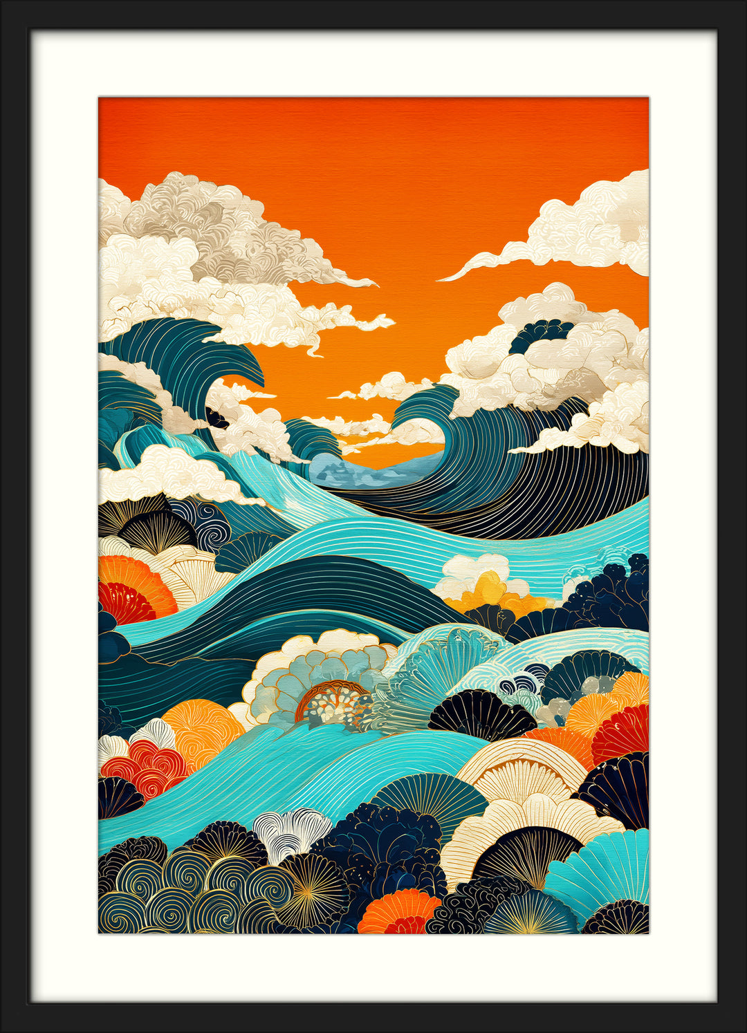 Japanese Wave Art Print