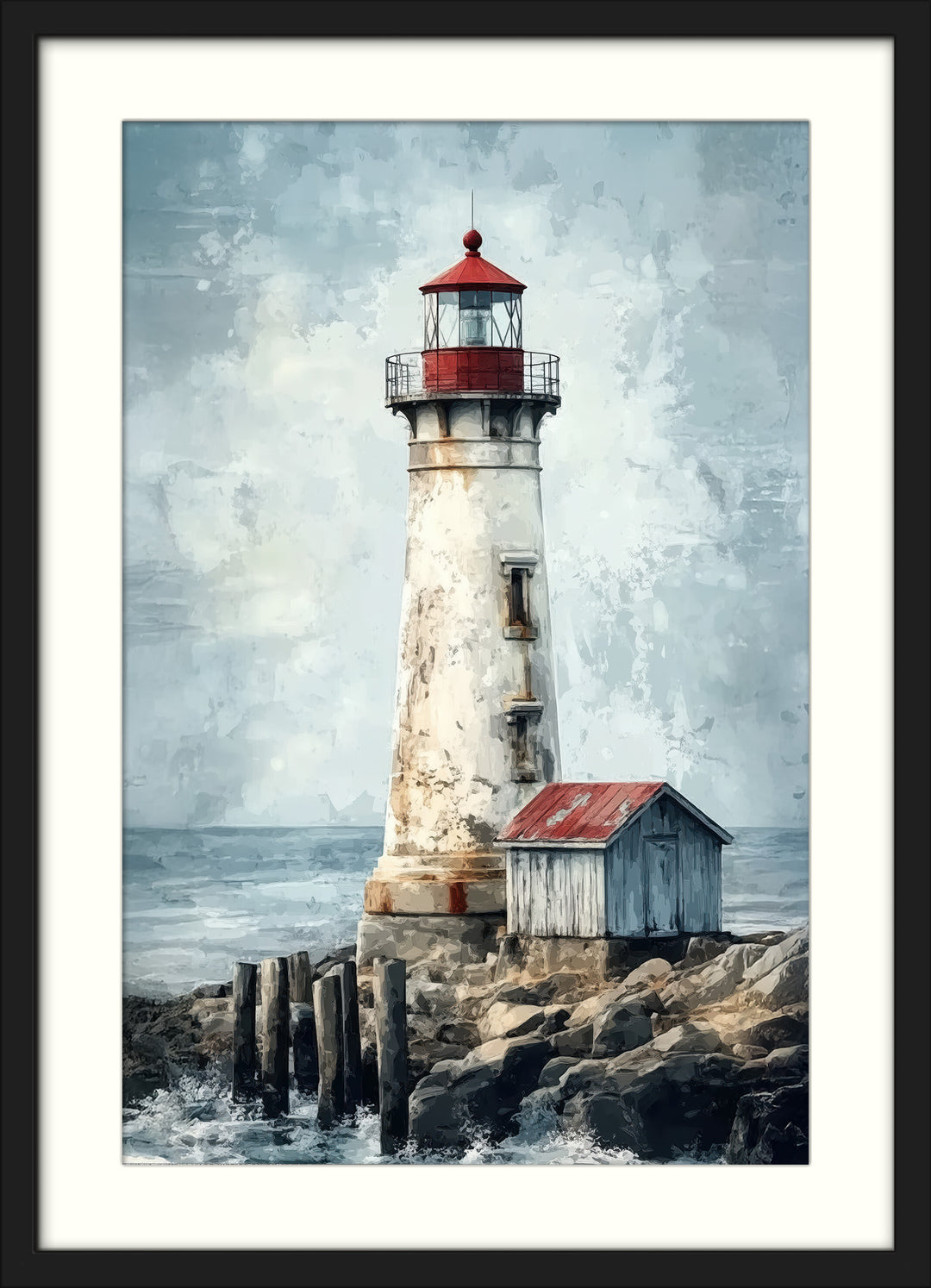 Coastal Wall Art Prints Set of 3