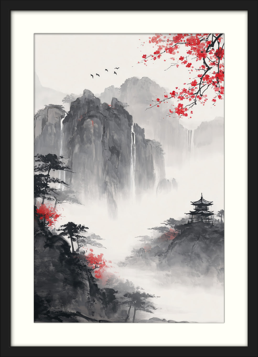 Mountain Waterfall
