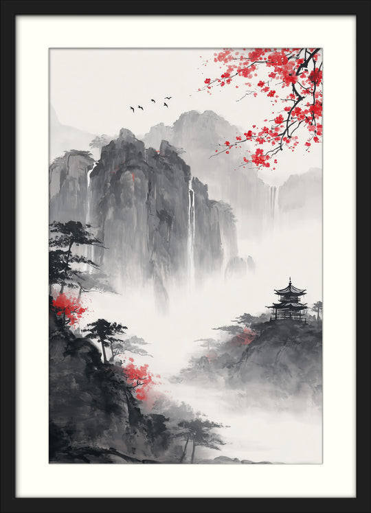 Mountain Waterfall