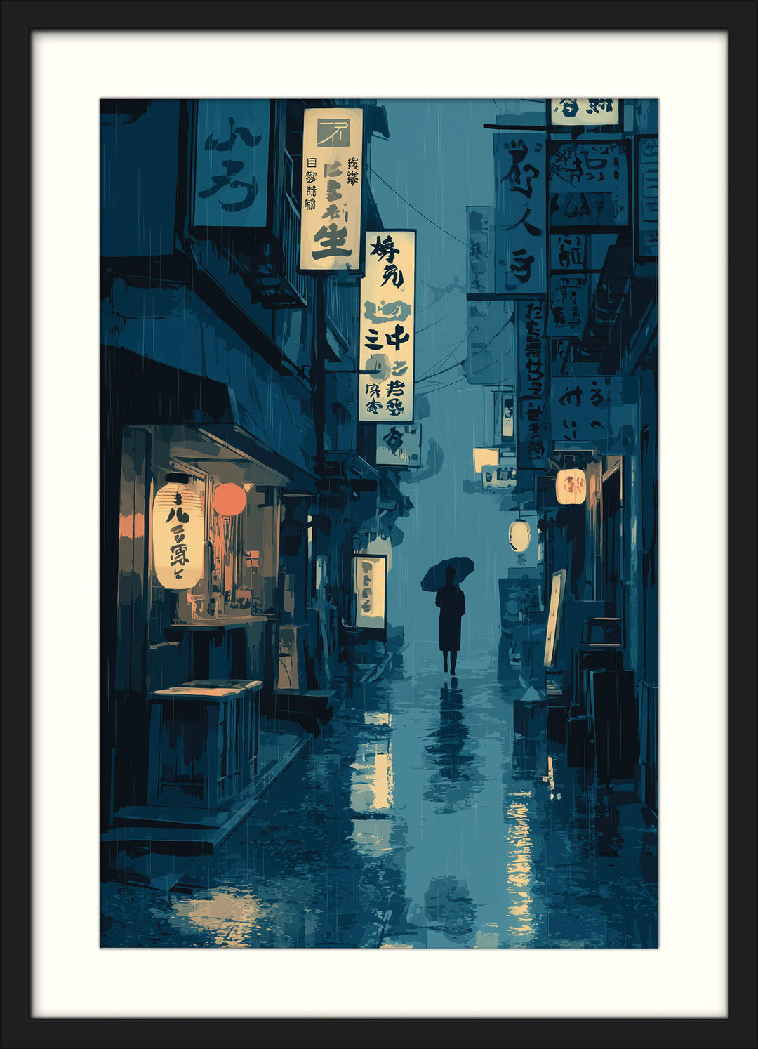 Tokyo in the Rain