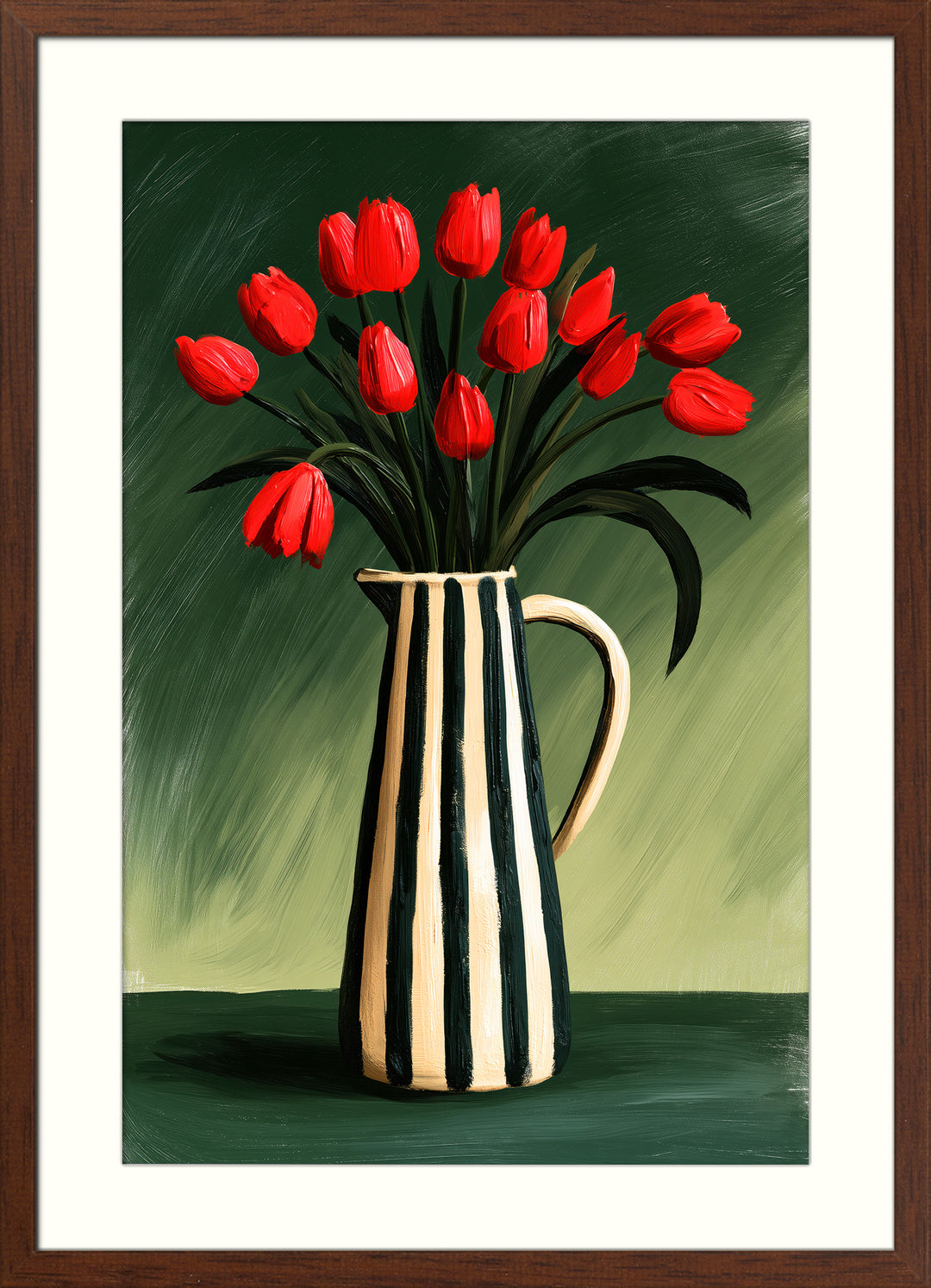 Red Tulips Art Print