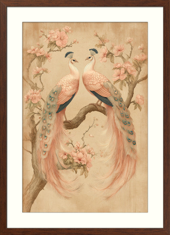 Peacock Bird Wall Art Print