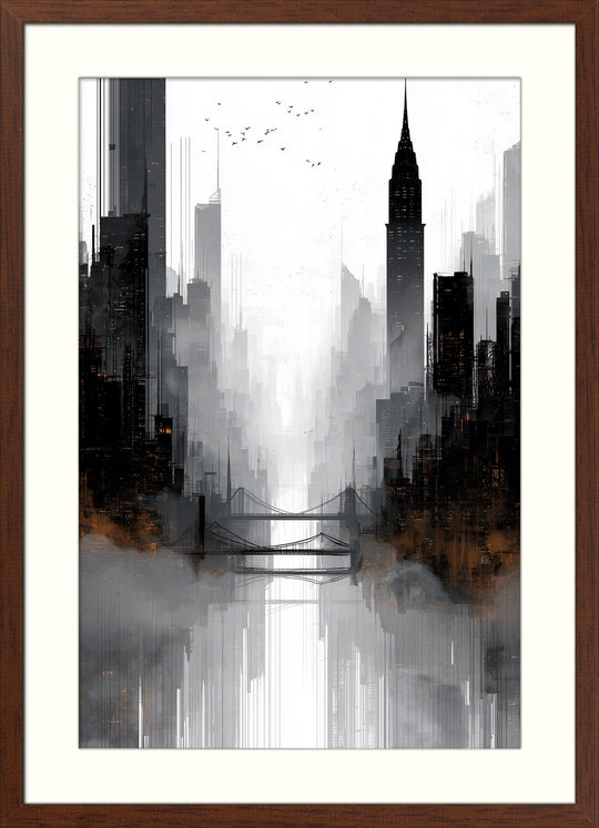 New York Skyline Art Print