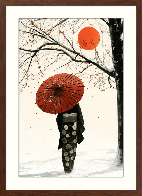 Japanese Woman Art Print
