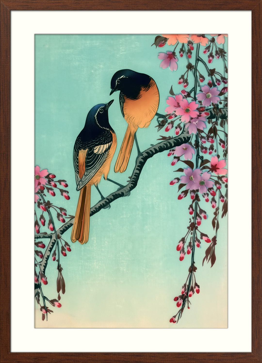 Japanese Bird Wall Art