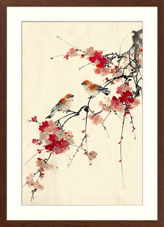 Bird Blossom Art Print