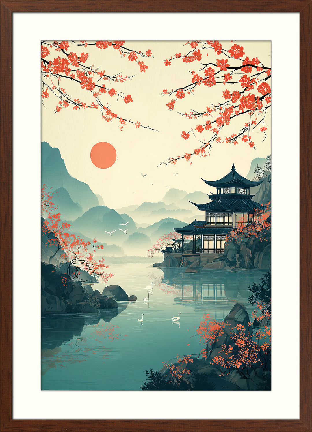 Japanese Landscape Art Print