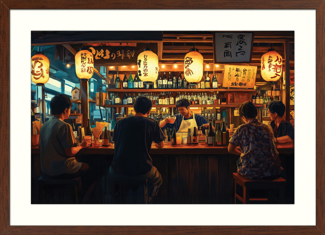 Japanese Izakaya Wall Art Print