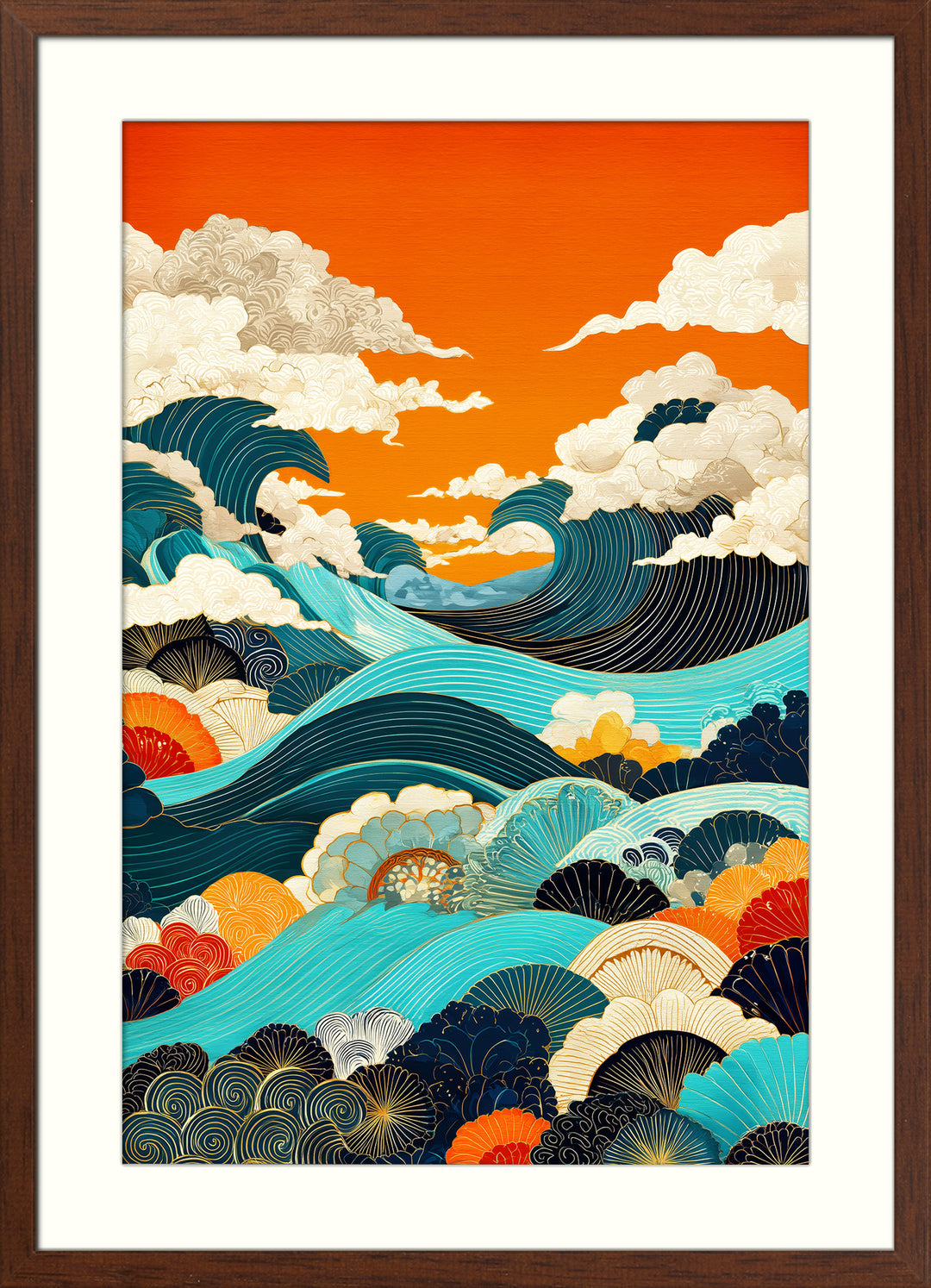 Japanese Wave Art Print