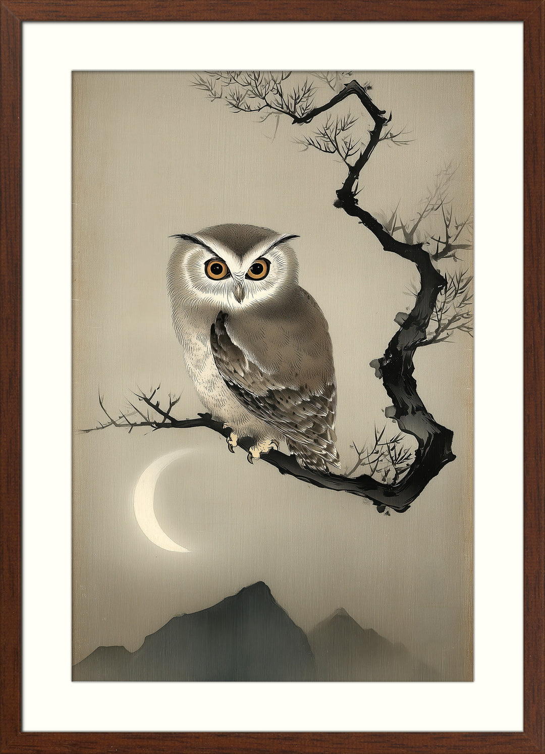 Owl Art Print