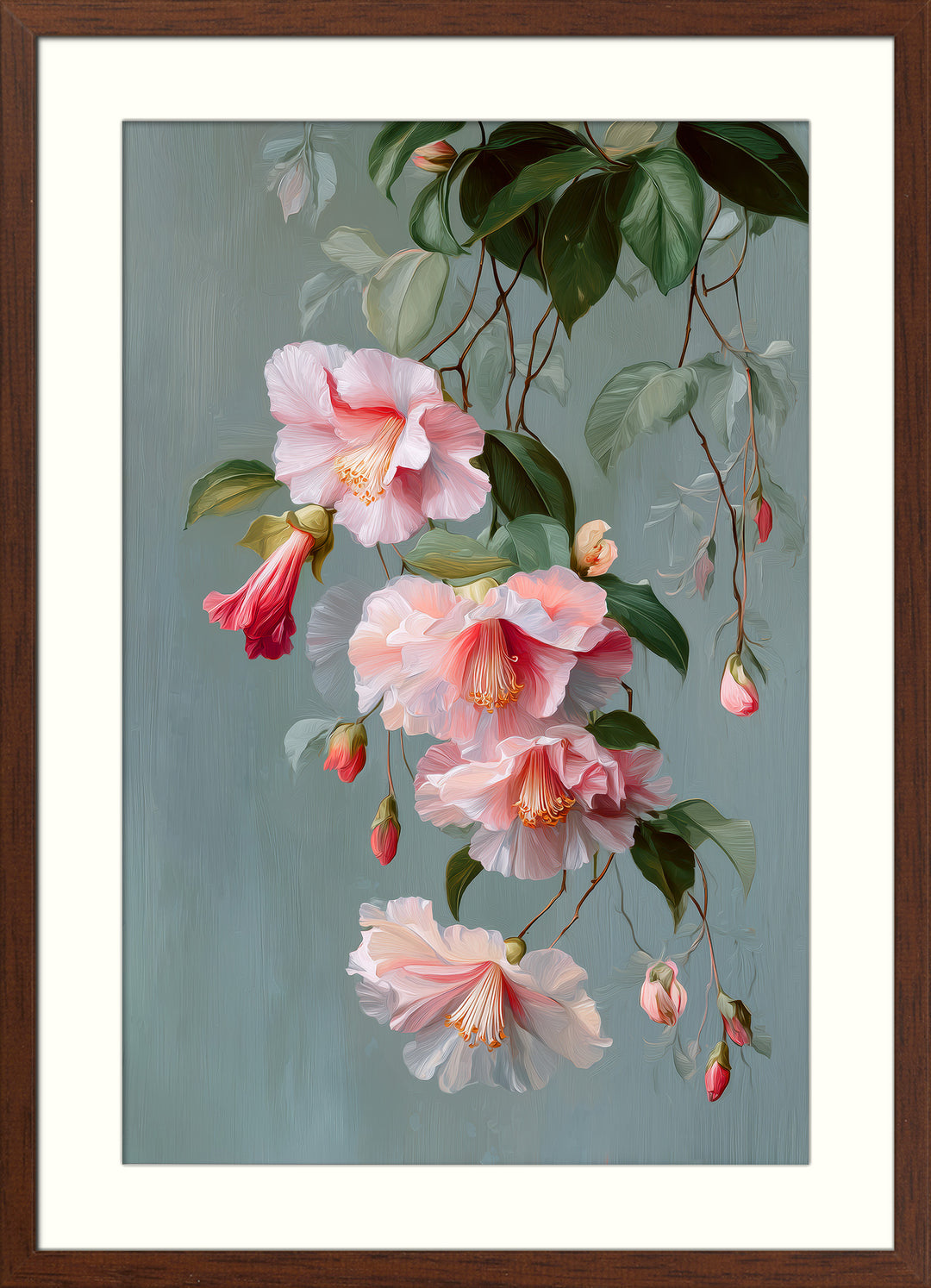 Pink Hibiscus Art Print