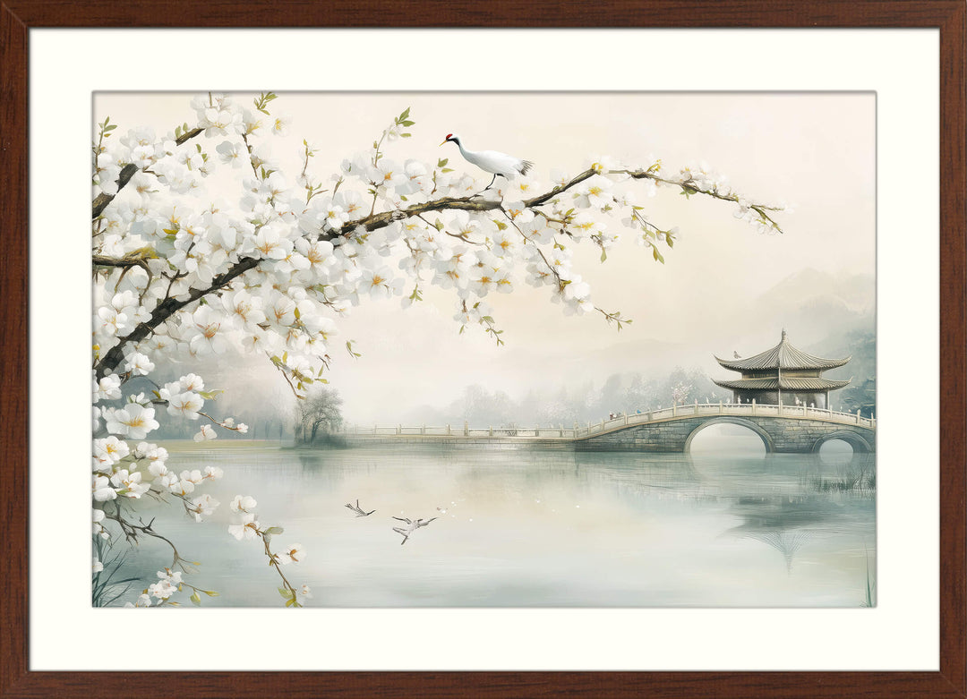Cherry Blossom Lake