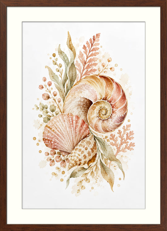Coastal Sea Life Wall Art Prints