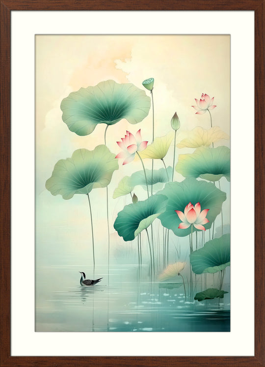Lotus Flower Wall Art