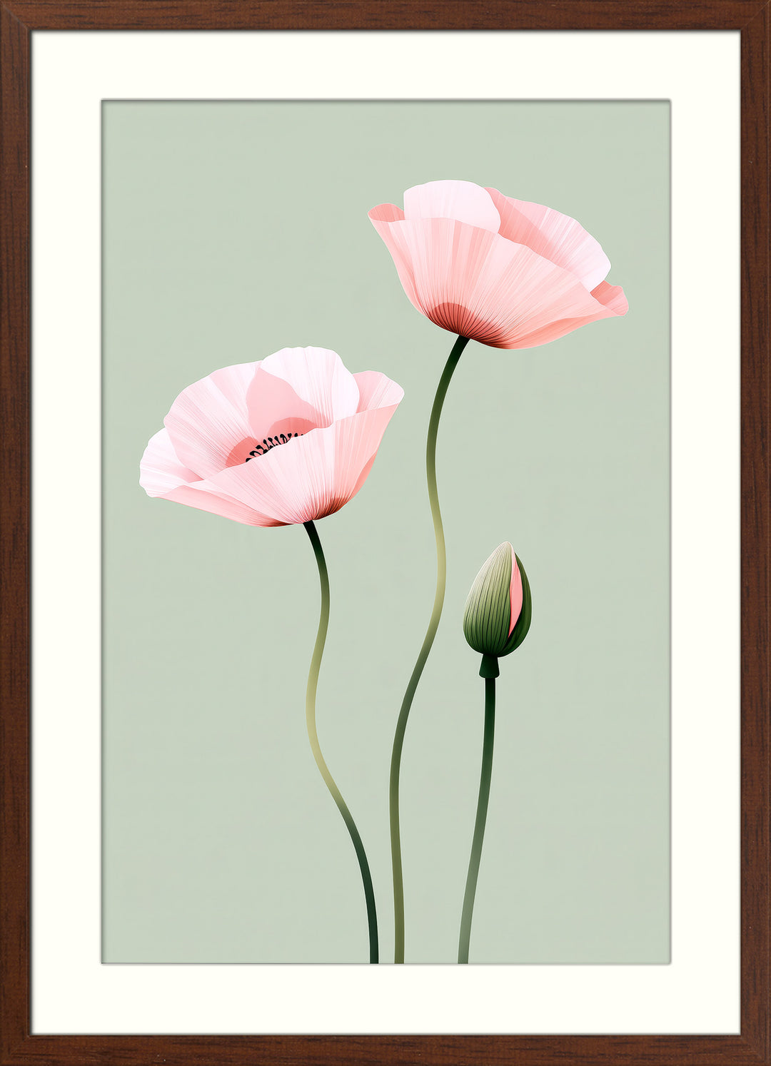 Pink Poppy Art Print