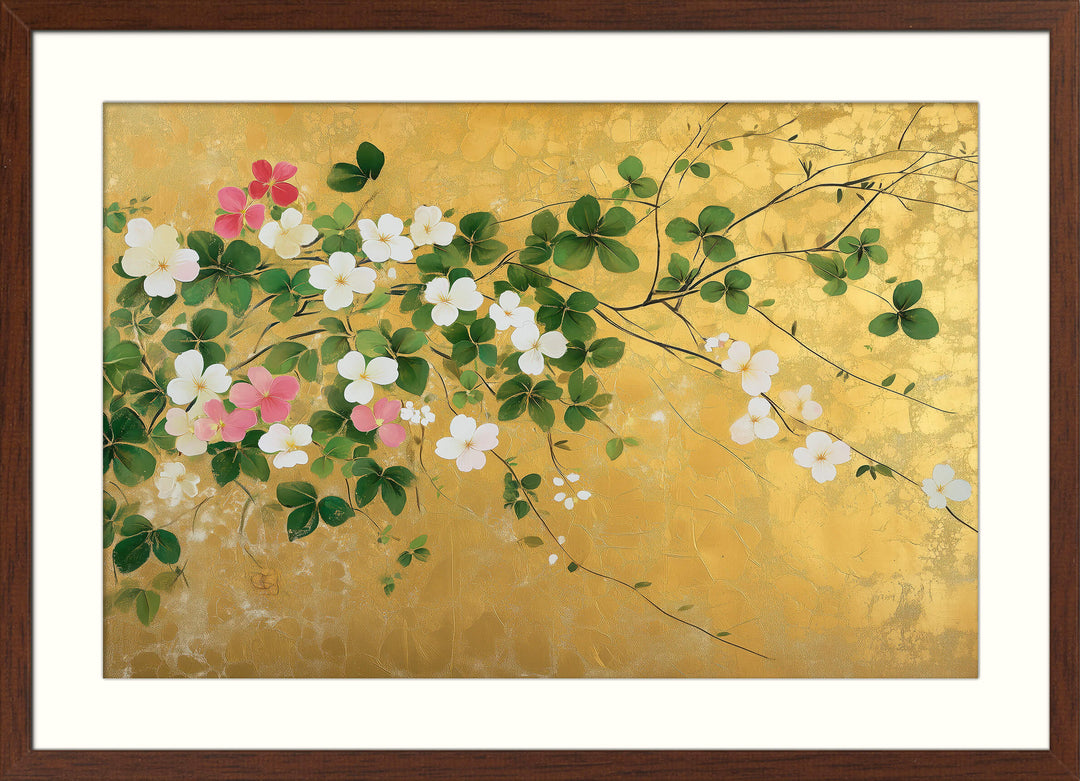 White & Pink Blossoms