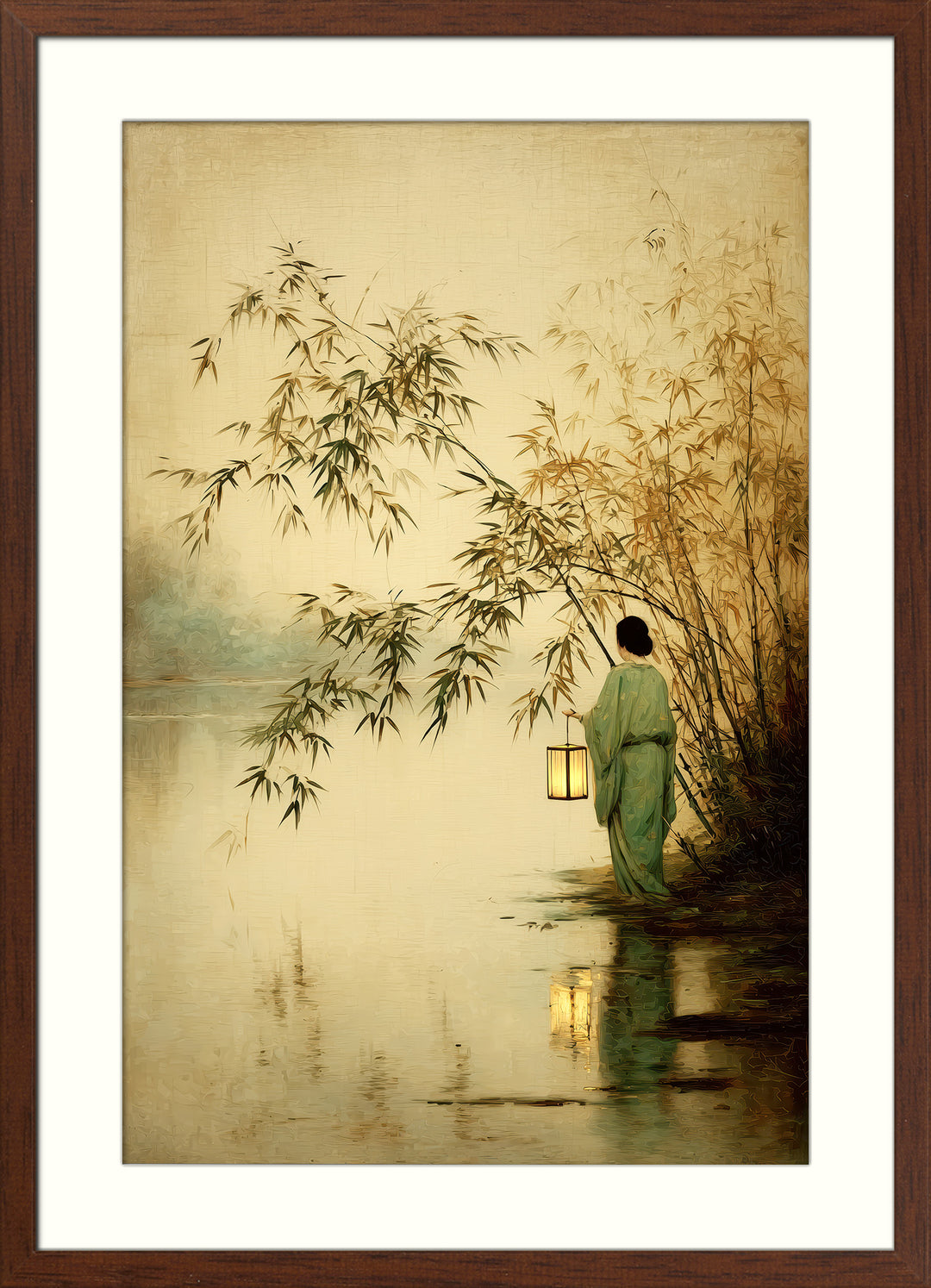 Japanese Bamboo Art Print