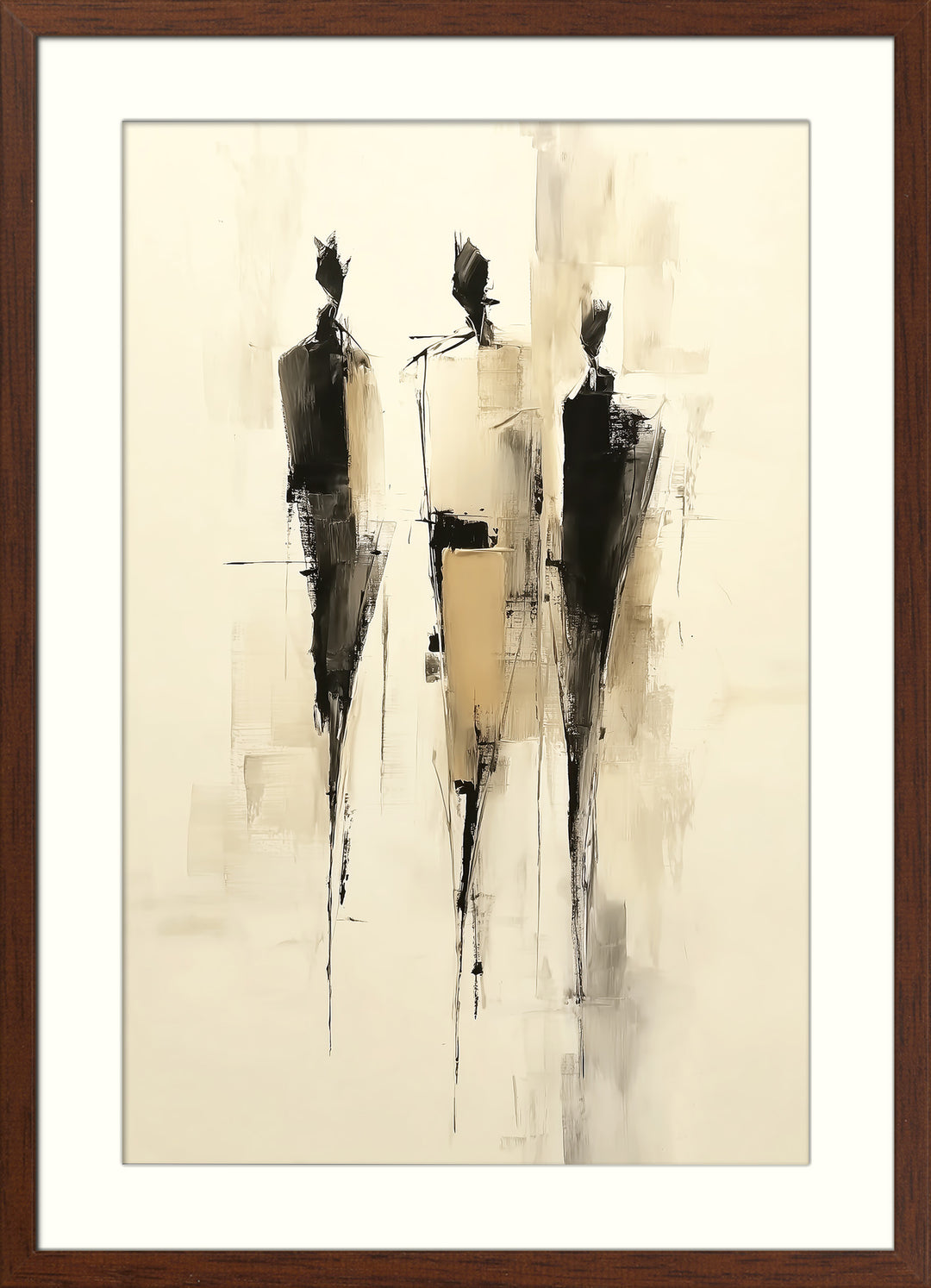 Abstract Figure Art Print
