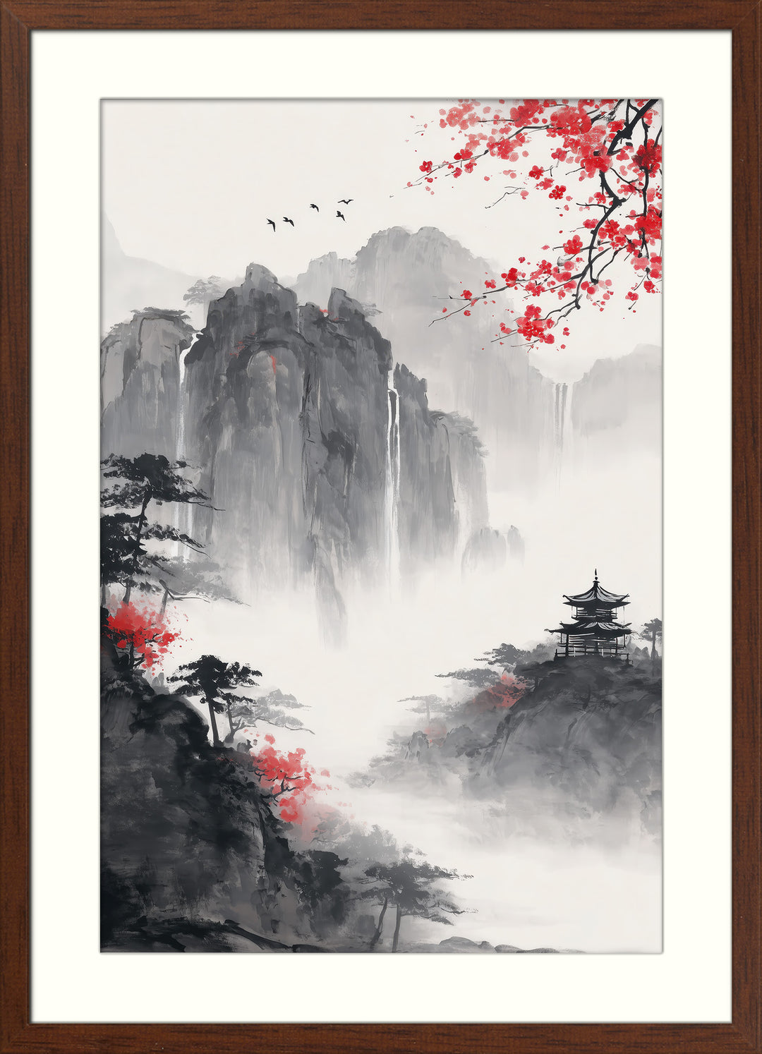 Mountain Waterfall