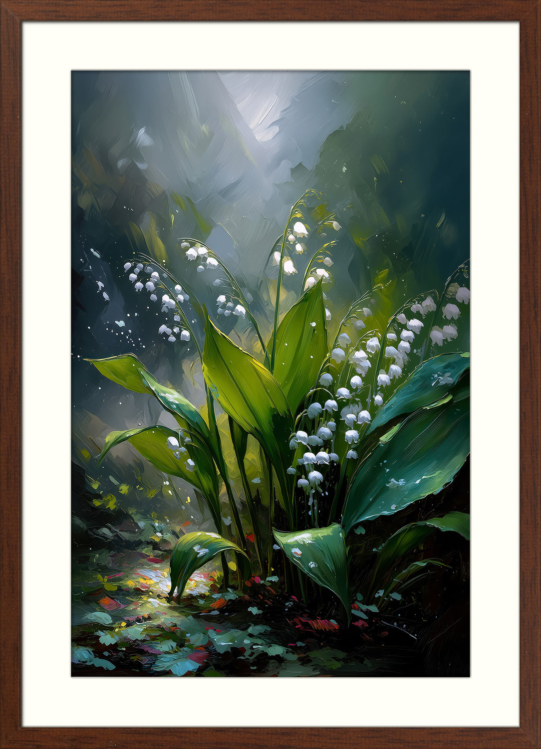 Lily of the Valley Wall Art Print
