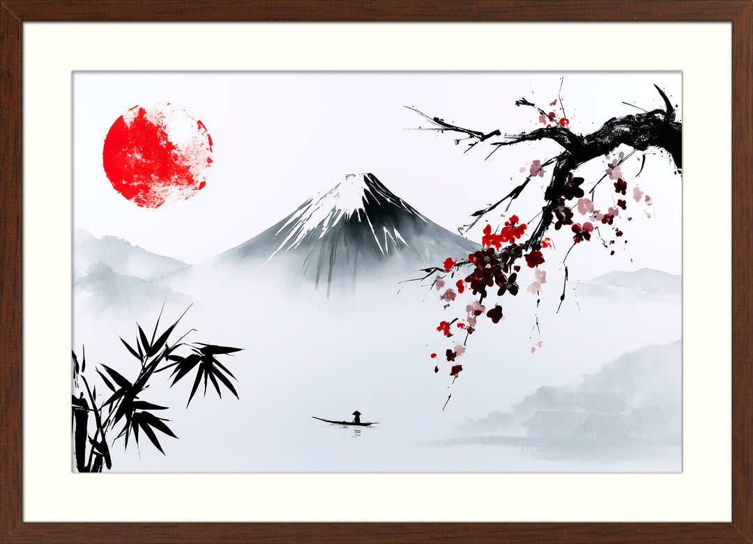 Mount Fuji Wall Art Print