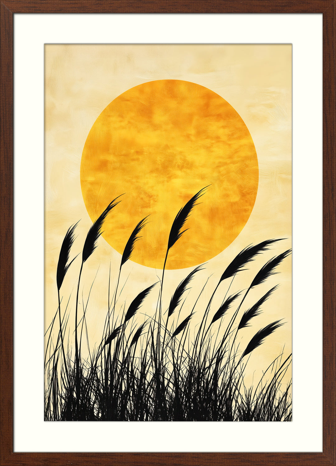 Golden Sun Art Print