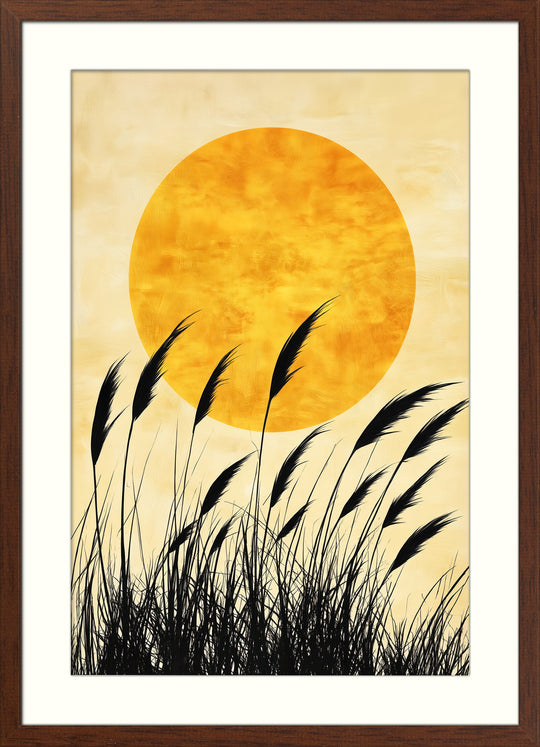 Golden Sun Art Print