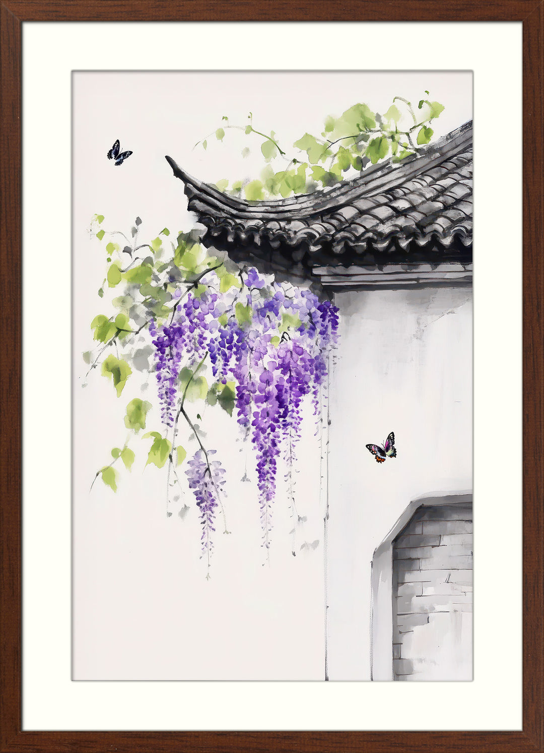 Wisteria Wall Art Print