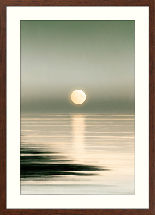 Moonlit Ocean Art Print