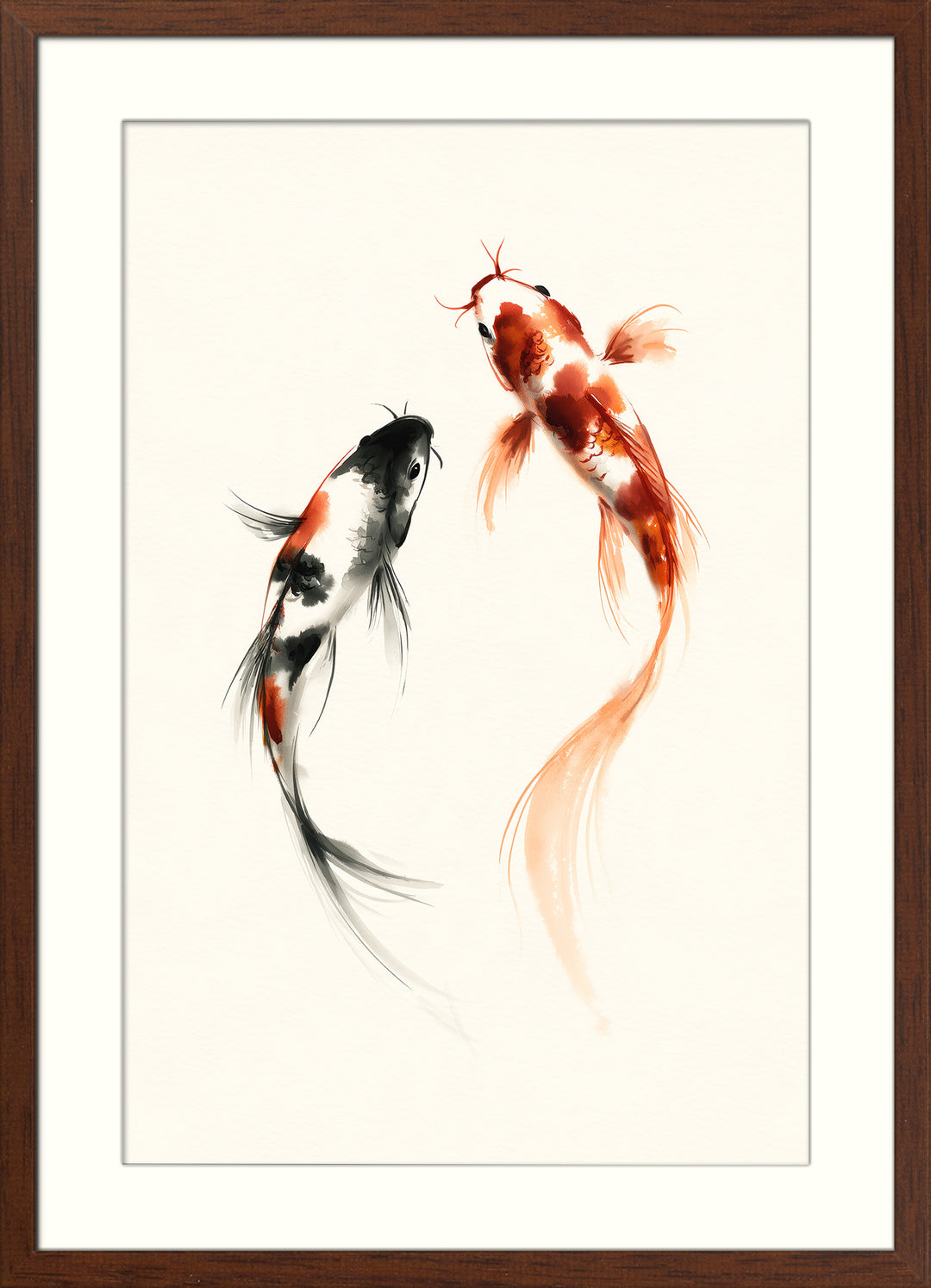 Japanese Koi Fish Art Print