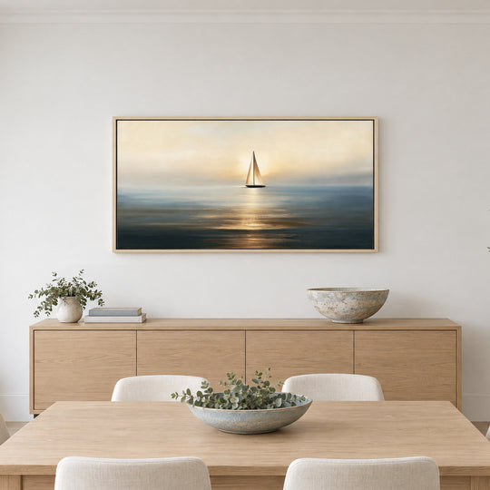 Golden Sunset Wall Art