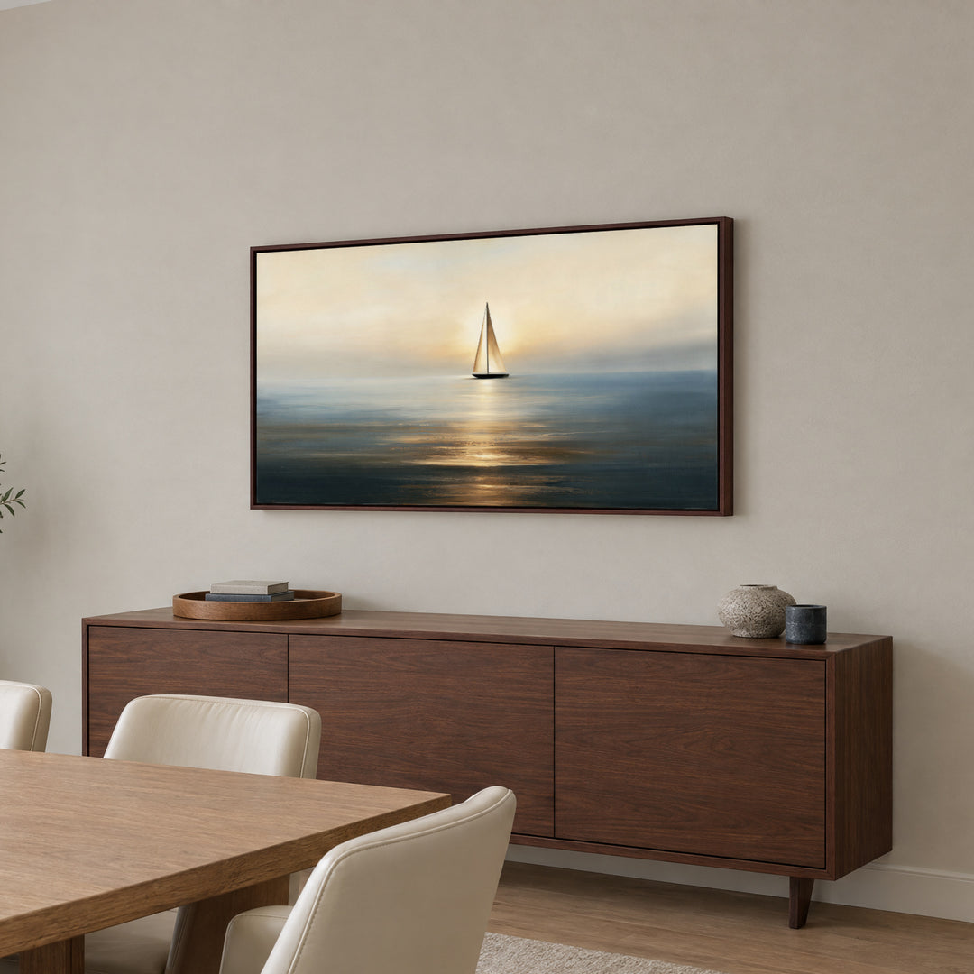 Golden Sunset Wall Art