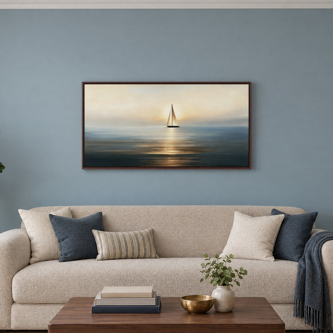 Golden Sunset Wall Art