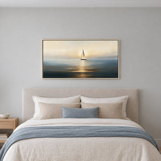 Golden Sunset Wall Art
