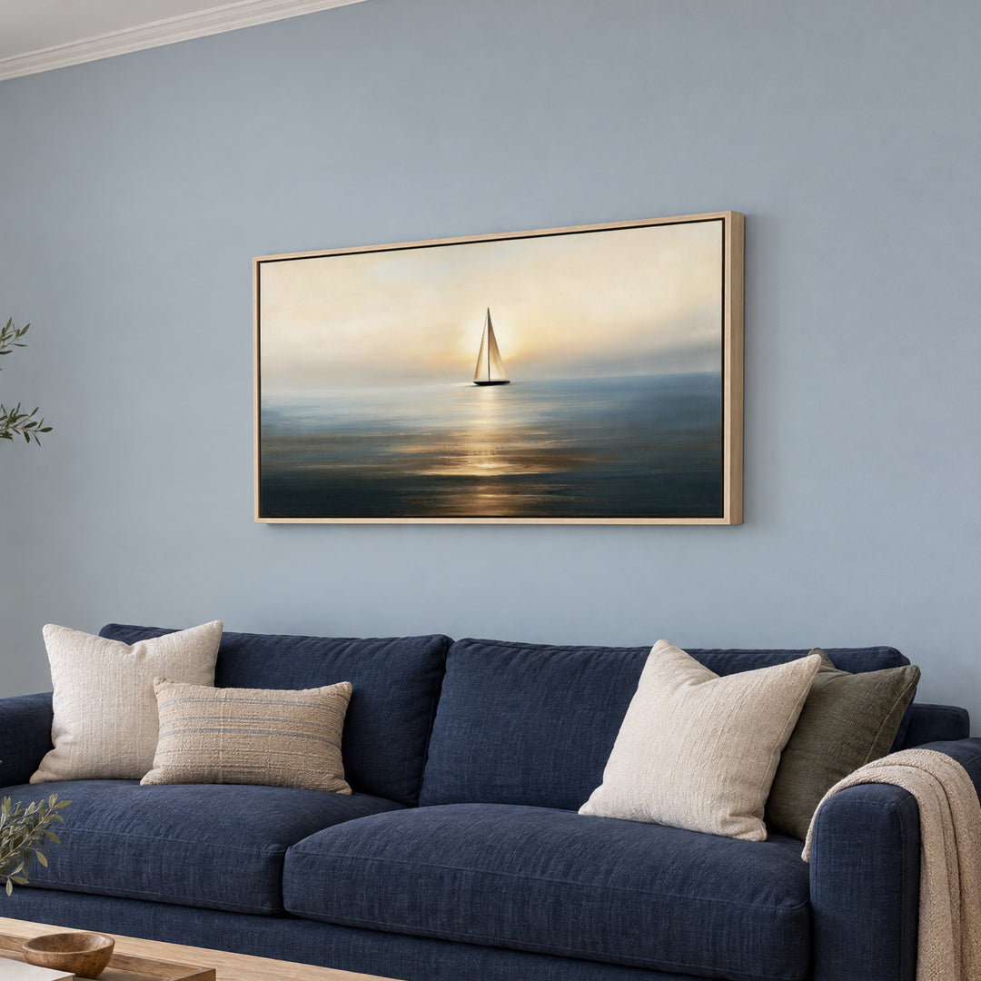 Golden Sunset Wall Art