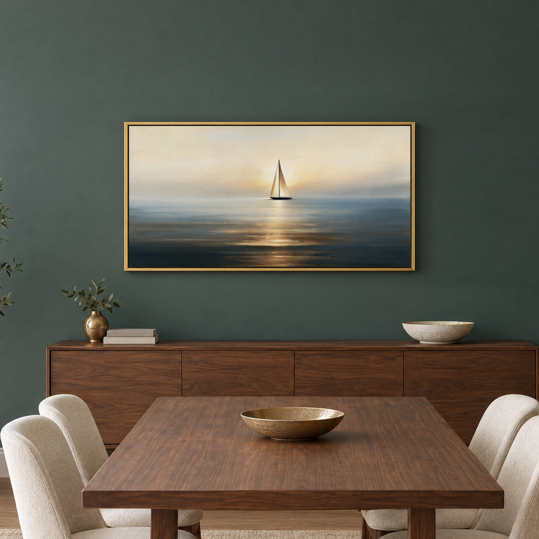Golden Sunset Wall Art
