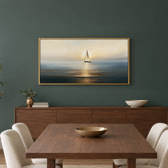 Golden Sunset Wall Art