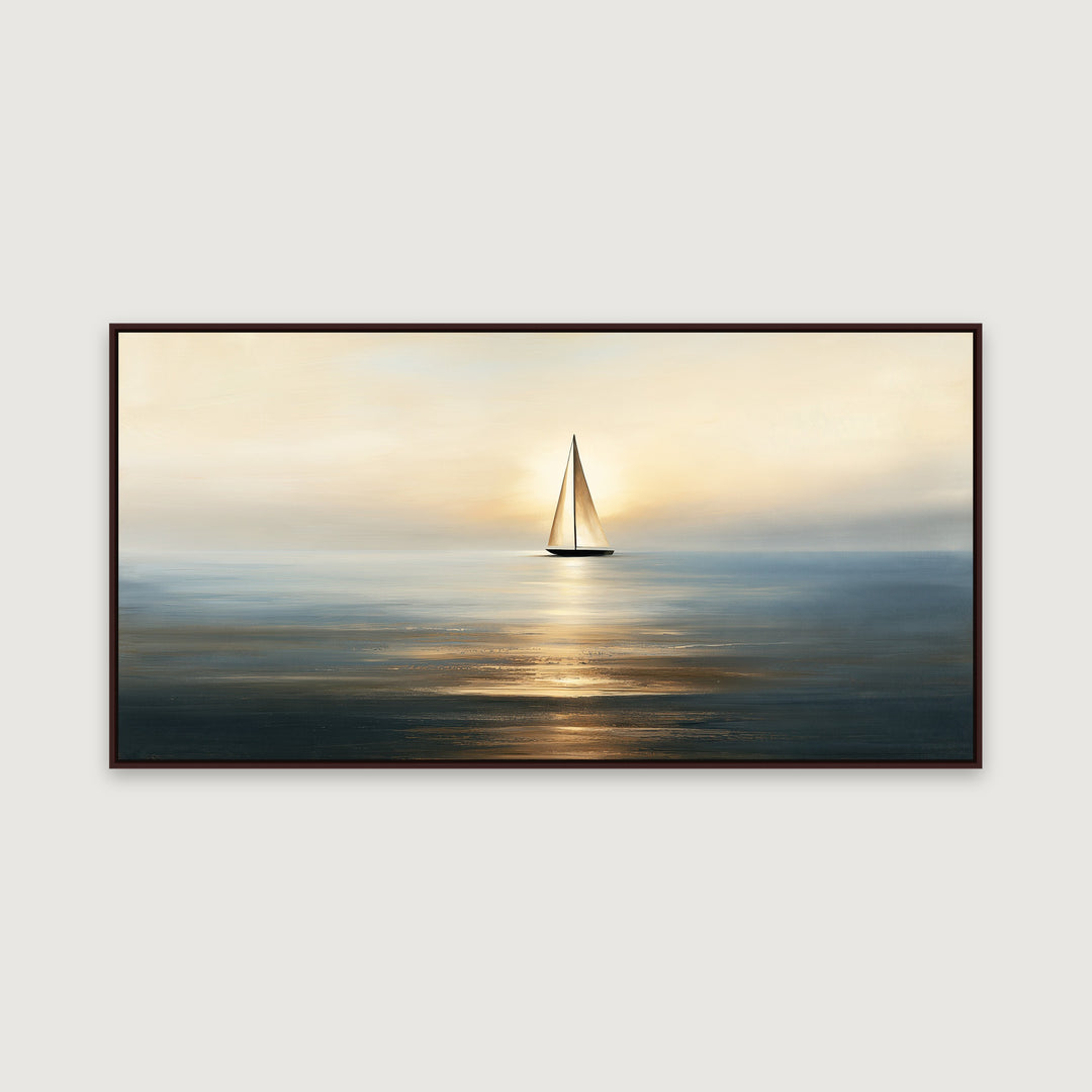 Golden Sunset Wall Art