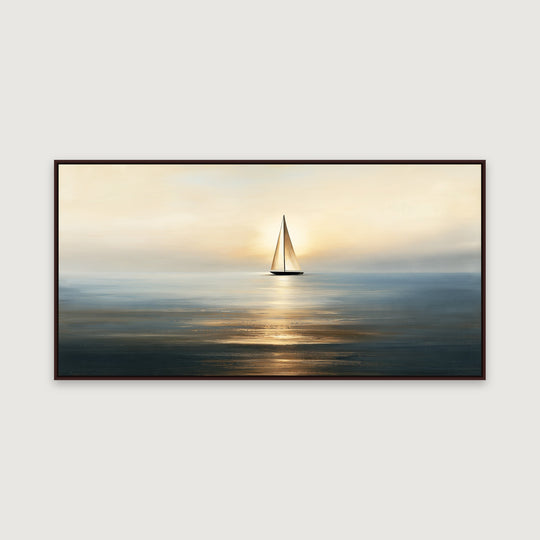 Golden Sunset Wall Art