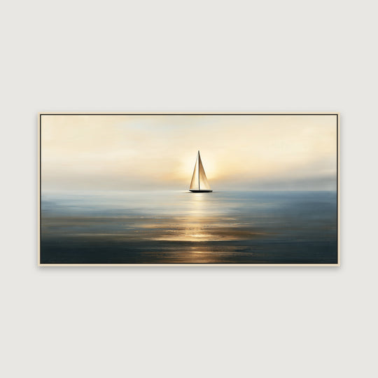 Golden Sunset Wall Art