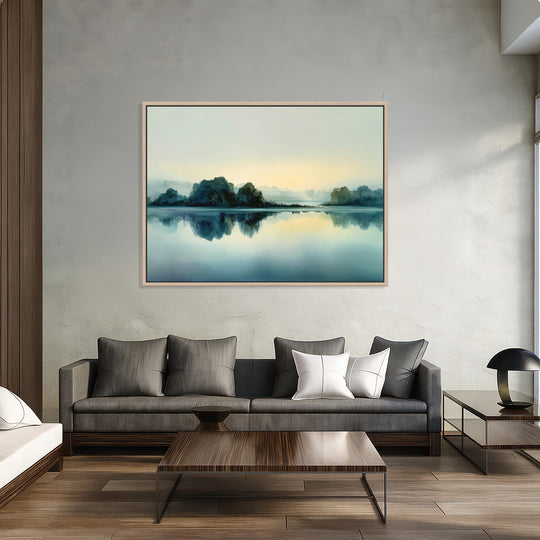 Lake Scene at Dusk