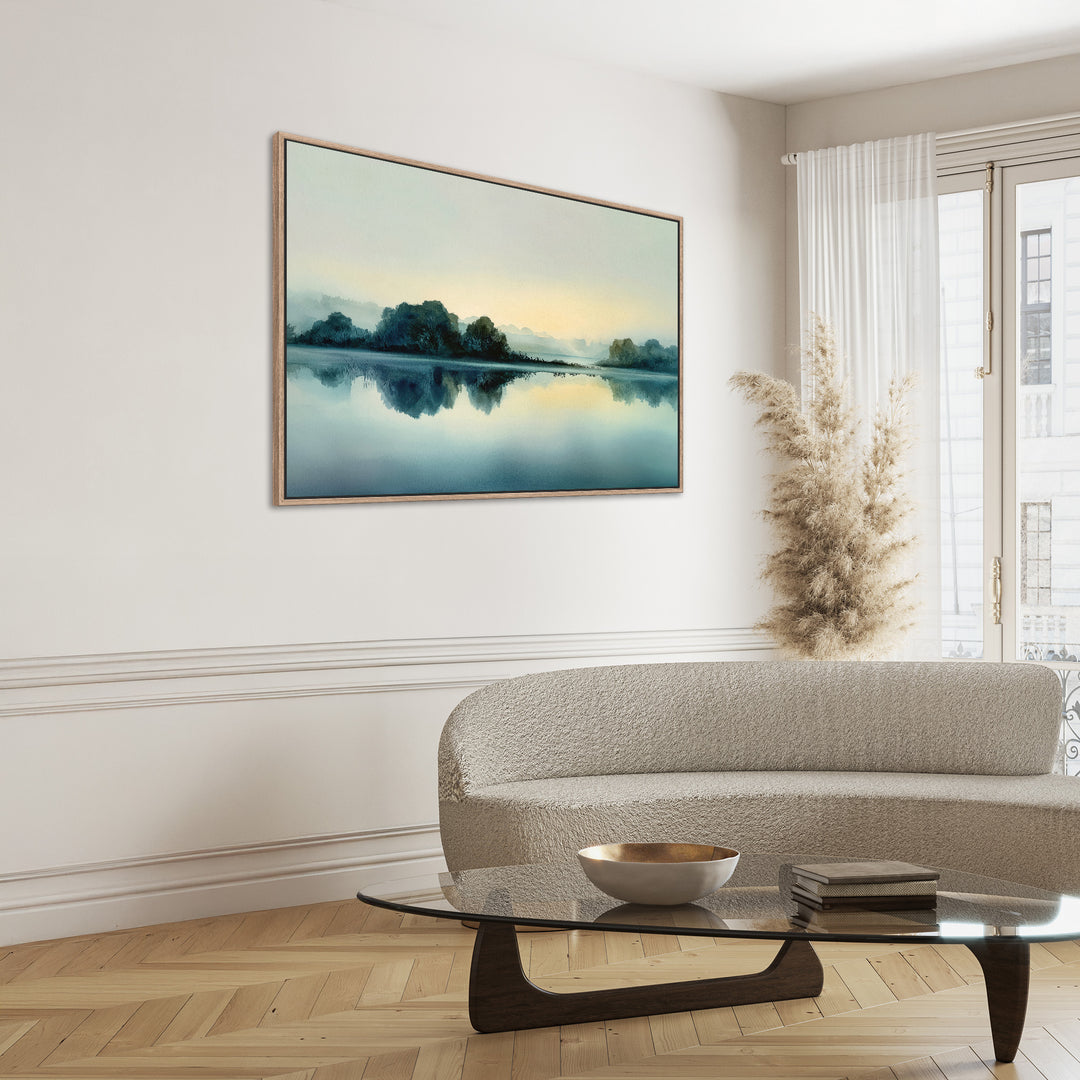 Lake Scene at Dusk