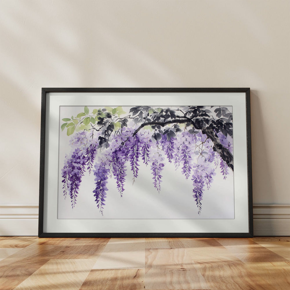 Purple Hanging Wisteria