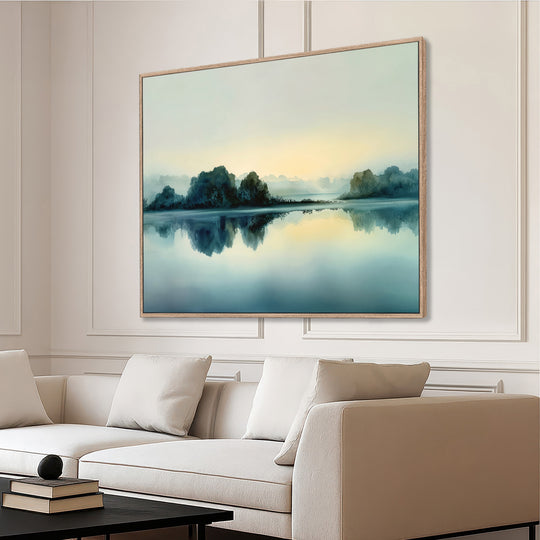 Lake Scene at Dusk