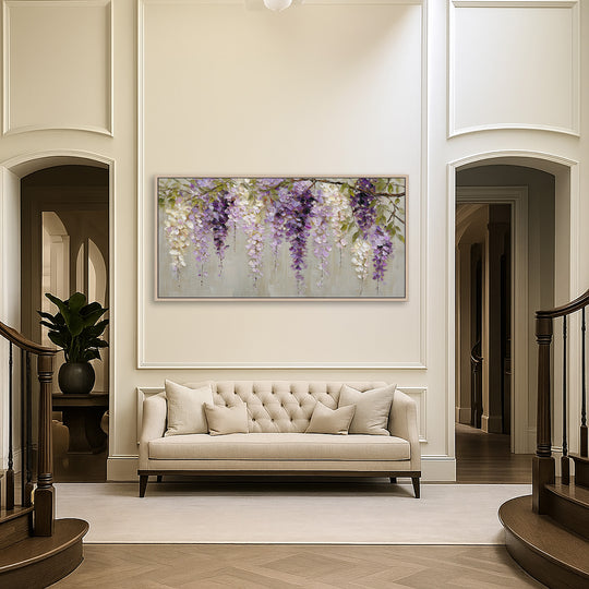 Cascading Wisteria